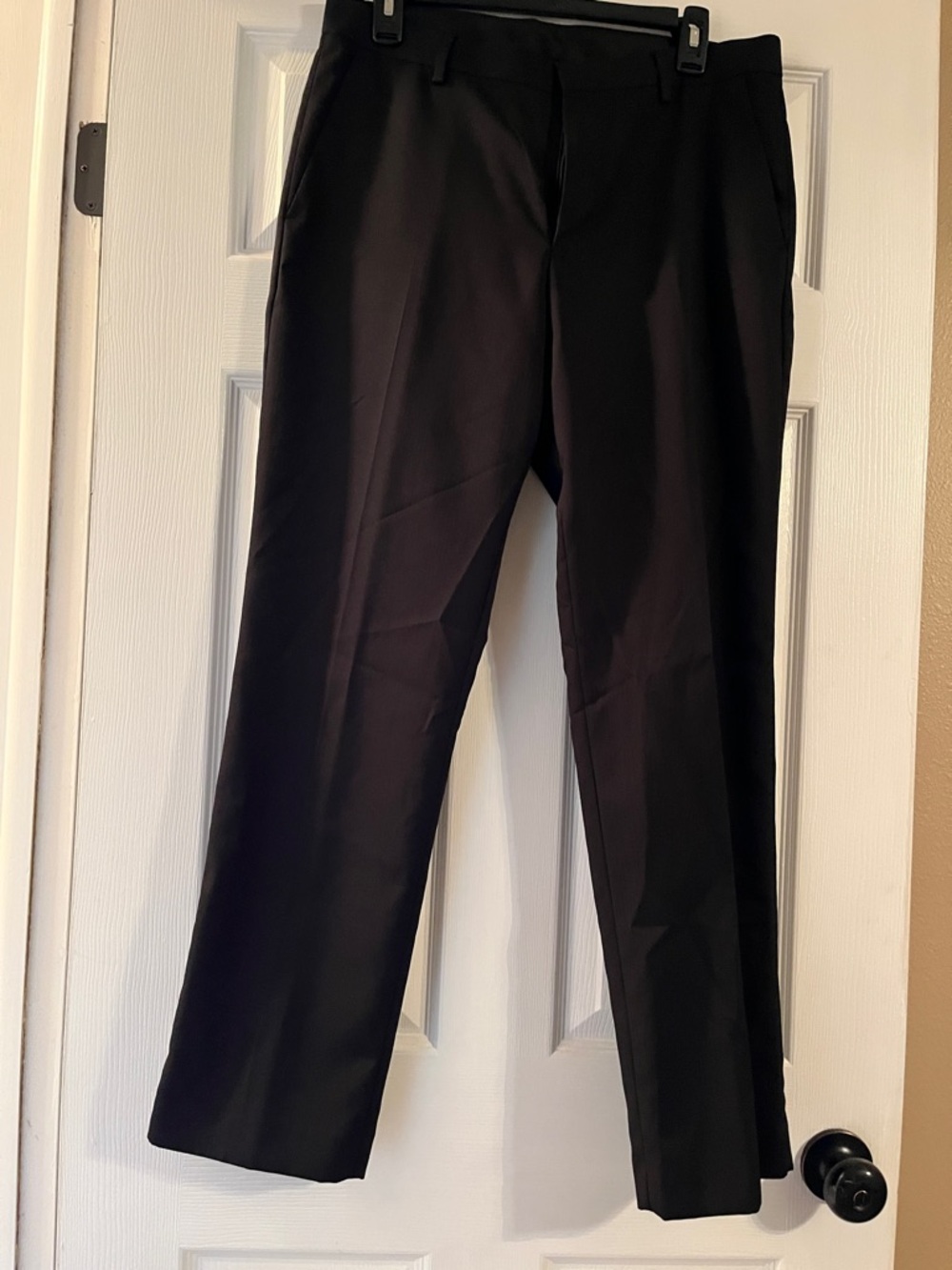 Calvin Klein Men's Black Dress Pants - Straight Leg 32x30